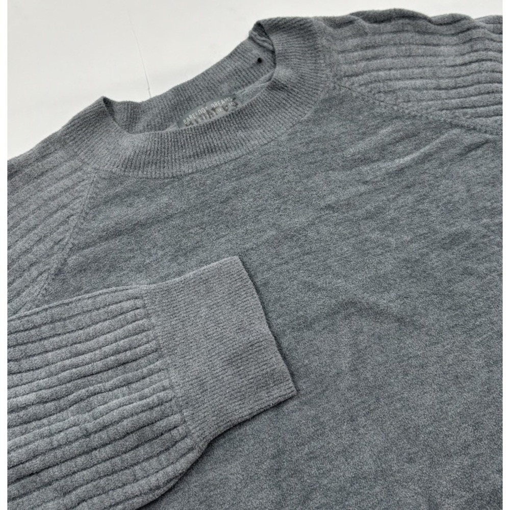 Barefoot Dreams CC Ultra Lite Women's Cropped Blue‎ Nylon Sweater